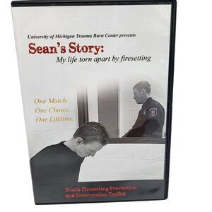 Seans Story My Life Torn Apart By Firesetting DVD Youth Prevention Education U-M